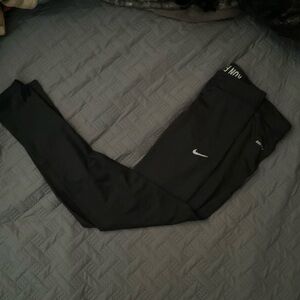 Nike Dri-FIT Black Athletic Leggings